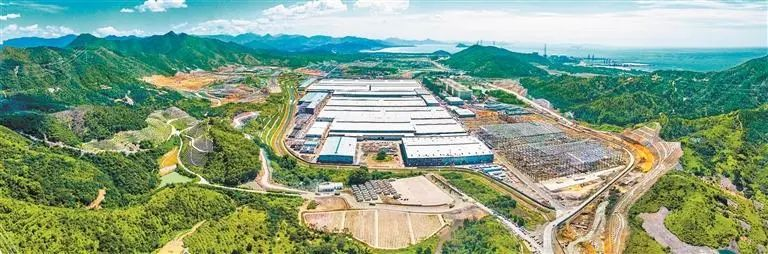 深汕比亞迪汽車工業(yè)園一期已投產(chǎn) 二期正加速